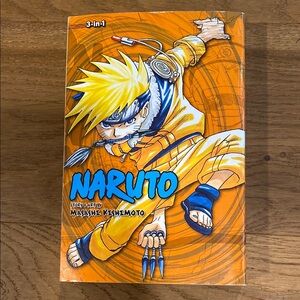 Naruto 3-in-1 Manga Volumes 4-6